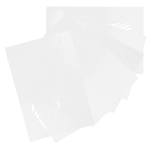 DIKACA 6 Stück Malvorlage Und für Malerei Schablonen zum Malen Wand Malschablonen Plastikvorlagen Federmuster-Schablone hohle Zeichnungsvorlage Malschablone zum Selbermachen das Haustier DIKACA 6 Stück Malvorlage Und für Malerei Schablonen zum Malen Wand Malschablonen Plastikvorlagen Federmuster-Schablone hohle Zeichnungsvorlage Malschablone zum Selbermachen das Haustier von DIKACA
