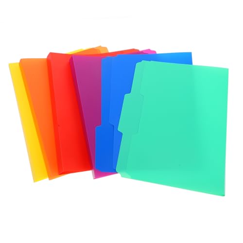DIKACA 6 Stück Mappe Organisator für Papierakten farbig multi Dateiordner-Organizer Dateiorganisator Büroordner Ordner für die Schule Dateienordner Taschenordner aus Kunststoff DIKACA 6 Stück Mappe Organisator für Papierakten farbig multi Dateiordner-Organizer Dateiorganisator Büroordner Ordner für die Schule Dateienordner Taschenordner aus Kunststoff von DIKACA