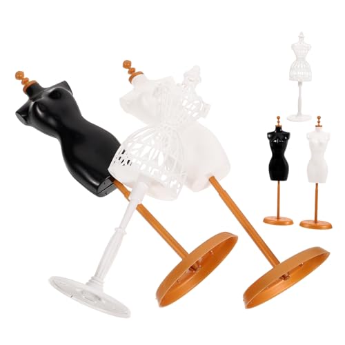 DIKACA 6 Stück Modellständer Schaufensterpuppe Kleidung Hoch Puppenhaus Puppenzubehör Kleid Körper Verstellbare Outfits Modelle Puppenständer Puppenhauszubehör Mini DIKACA 6 Stück Modellständer Schaufensterpuppe Kleidung Hoch Puppenhaus Puppenzubehör Kleid Körper Verstellbare Outfits Modelle Puppenständer Puppenhauszubehör Mini von DIKACA