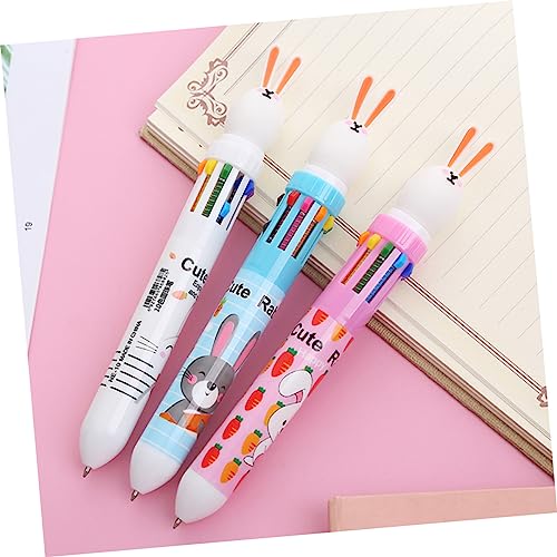 DIKACA 6 Stück Teiliges Bunter Kugelschreiber mit Kreativem Kaninchen Design Verschleißfeste Mehrfarbstifte für Multifunktionale Schreib und Zeichenstifte für Schule und Alltag DIKACA 6 Stück Teiliges Bunter Kugelschreiber mit Kreativem Kaninchen Design Verschleißfeste Mehrfarbstifte für Multifunktionale Schreib und Zeichenstifte für Schule und Alltag von DIKACA