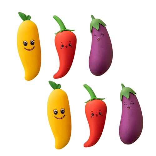 DIKACA 6 Stück Teiliges Cartoon Gemüse Radiergummi aus Tpe Material Sicher und Praktisch Bunte Kleine Radierer für Schule Schreiben und Zeichnen Geeignet für Schüler DIKACA 6 Stück Teiliges Cartoon Gemüse Radiergummi aus Tpe Material Sicher und Praktisch Bunte Kleine Radierer für Schule Schreiben und Zeichnen Geeignet für Schüler von DIKACA