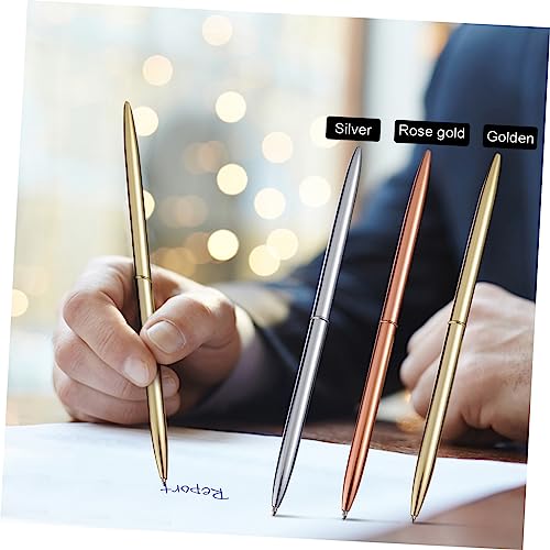 DIKACA 6 Stück Teiliges Metall Kugelschreiber Schlankes Design Ergonomisch für Schule Büro und Zuhause Leicht Langlebig Glattes Farben Gold Roségold Silber Praktische Schreibgeräte DIKACA 6 Stück Teiliges Metall Kugelschreiber Schlankes Design Ergonomisch für Schule Büro und Zuhause Leicht Langlebig Glattes Farben Gold Roségold Silber Praktische Schreibgeräte von DIKACA