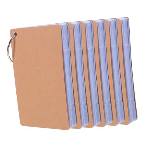 DIKACA 6 Stück Word Card Notiz Book Karteikarte mit Ring Brettspielkarten beringte Karteikarten DIY-Memokarte Karteikarten mit Ringen leere Postkarten Spielkarten selber machen Eisen Blau DIKACA 6 Stück Word Card Notiz Book Karteikarte mit Ring Brettspielkarten beringte Karteikarten DIY-Memokarte Karteikarten mit Ringen leere Postkarten Spielkarten selber machen Eisen Blau von DIKACA