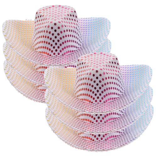 DIKACA 6 Stück zarte kleine Hüte Miniatur Cowgirl Mini-Hut Hut für Puppen Puppenhüte kleine Hüte für Puppen DIY -Zubehör Mini-Hüte Mall-Hut Minihüte zum Basteln Polyester DIKACA 6 Stück zarte kleine Hüte Miniatur Cowgirl Mini-Hut Hut für Puppen Puppenhüte kleine Hüte für Puppen DIY -Zubehör Mini-Hüte Mall-Hut Minihüte zum Basteln Polyester von DIKACA