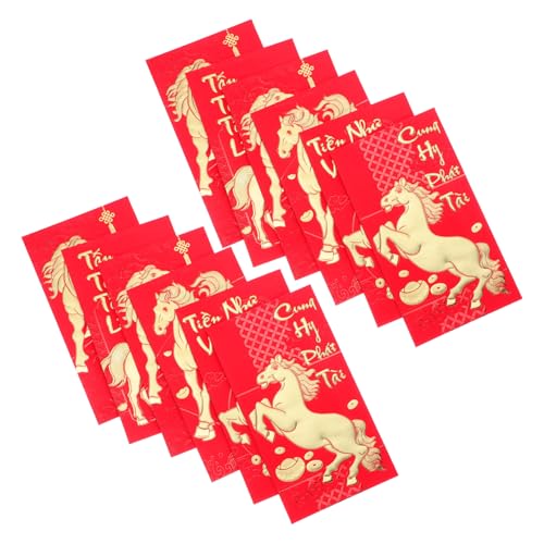 DIKACA 60 Stück Vietnamesische Lunar Envelopes Pferdejahr Geldumschläge für Chinesisches Neujahr Spring Festival Geburtstag Hochzeit Geschenkumschläge mit Lebendigen Farben und DIKACA 60 Stück Vietnamesische Lunar Envelopes Pferdejahr Geldumschläge für Chinesisches Neujahr Spring Festival Geburtstag Hochzeit Geschenkumschläge mit Lebendigen Farben und von DIKACA