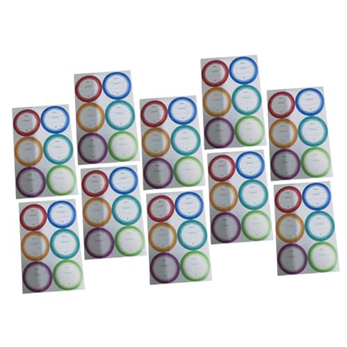 DIKACA 60 Stück Wasserdichte Pack Datumsetiketten Blanko Aufkleber für Lebensmittel Vorratsdosen Flaschen Küchen Label zur Praktischen Inventarorganisation und Beschriftung DIKACA 60 Stück Wasserdichte Pack Datumsetiketten Blanko Aufkleber für Lebensmittel Vorratsdosen Flaschen Küchen Label zur Praktischen Inventarorganisation und Beschriftung von DIKACA
