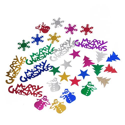 DIKACA 6Er-Packungen Weihnachts dekoration Pailletten Party funkeln Wunsch Weihnachtsdekorationen für komfetti büro dekoration Weihnachtsfeier Weihnachtskonfetti Konfetti aus Plastik PVC DIKACA 6Er-Packungen Weihnachts dekoration Pailletten Party funkeln Wunsch Weihnachtsdekorationen für komfetti büro dekoration Weihnachtsfeier Weihnachtskonfetti Konfetti aus Plastik PVC von DIKACA