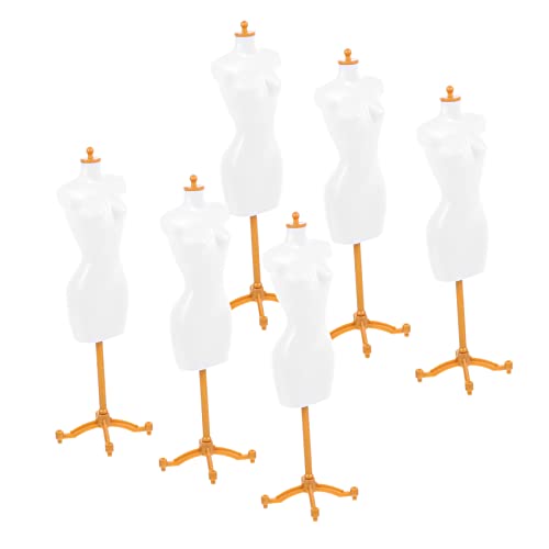 DIKACA 6st Puppenaufhänger Sängerkostüm Meerjungfrau Puppenkommode Puppenkleidung Schaufensterpuppe in Übergröße Miniatur-kleiderform Kleidung Für Puppen Puppensachen Plastik DIKACA 6st Puppenaufhänger Sängerkostüm Meerjungfrau Puppenkommode Puppenkleidung Schaufensterpuppe in Übergröße Miniatur-kleiderform Kleidung Für Puppen Puppensachen Plastik von DIKACA
