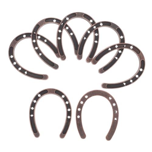 DIKACA 7 Stück Teiliges Mini Glückshufeisen aus Metall Western Party Dekoration Vielseitige DIY Bastelanhänger für Hochzeit Geburtstag Cowboy Motto Tisch und Wanddeko DIKACA 7 Stück Teiliges Mini Glückshufeisen aus Metall Western Party Dekoration Vielseitige DIY Bastelanhänger für Hochzeit Geburtstag Cowboy Motto Tisch und Wanddeko von DIKACA