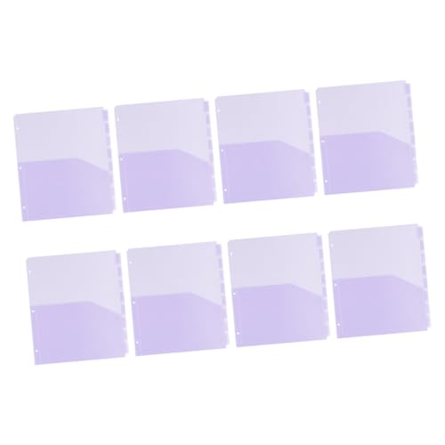DIKACA 8 Stück Dokumententrenntasche Dokumente Organisatoren Veranstalter Beutel Organisation Taschen für Ordnerteiler aus Kunststoff Plastikbindemittel Ordner Aktenorganisator pp Violett DIKACA 8 Stück Dokumententrenntasche Dokumente Organisatoren Veranstalter Beutel Organisation Taschen für Ordnerteiler aus Kunststoff Plastikbindemittel Ordner Aktenorganisator pp Violett von DIKACA