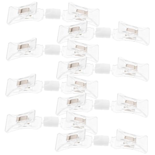 DIKACA 8 Stück Teiliges Preisschildhalter Clip Doppelseitige Transparente Etikettenhalter für Büro und Einzelhandel Flexibles Design für Werbeschilder DIKACA 8 Stück Teiliges Preisschildhalter Clip Doppelseitige Transparente Etikettenhalter für Büro und Einzelhandel Flexibles Design für Werbeschilder von DIKACA