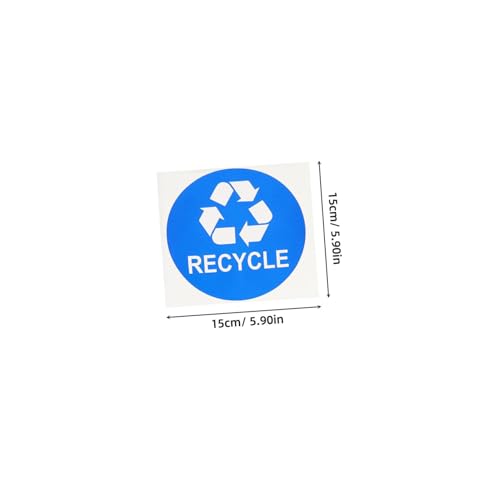 DIKACA 8 Stück Wasserdichte Mülltonnen Aufkleber PVC Selbstklebend Abfall Recycling Klassifizierungszeichen für Müllbehälter Restmüll Bio Mülltrennung Sticker für Abfallbehälter Haushalt DIKACA 8 Stück Wasserdichte Mülltonnen Aufkleber PVC Selbstklebend Abfall Recycling Klassifizierungszeichen für Müllbehälter Restmüll Bio Mülltrennung Sticker für Abfallbehälter Haushalt von DIKACA