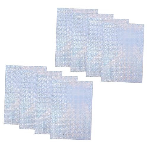 DIKACA 8 Stück buntes Papier farbiges Druckerpapier Fotopapier werbung einschlagpapier wasserfestes Druckpapier die bescherung adhesive farbiges Druckpapier Farbpapiere das Haustier von DIKACA