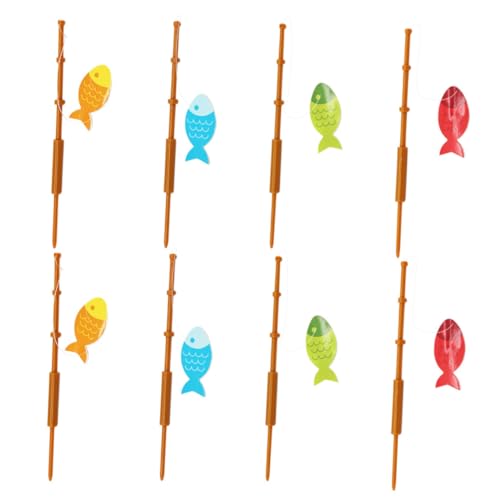DIKACA 8Stücke Angelruten Förmige Cupcake Topper Kuchen Picks Für Partys Und Dekorationen Tortenstecker Für Geburtstagsfeiern Und Feiern DIKACA 8Stücke Angelruten Förmige Cupcake Topper Kuchen Picks Für Partys Und Dekorationen Tortenstecker Für Geburtstagsfeiern Und Feiern von DIKACA