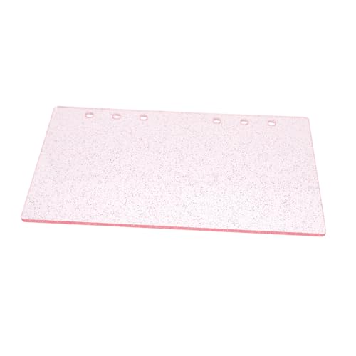 DIKACA Acryl Cover für Notizbuchbinder Semitransparent Design Sechs Kompatibilität Schützt Dokumente und Persönliche Nutzung DIKACA Acryl Cover für Notizbuchbinder Semitransparent Design Sechs Kompatibilität Schützt Dokumente und Persönliche Nutzung von DIKACA