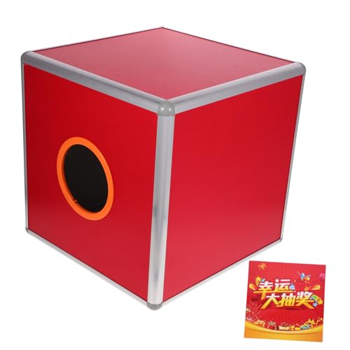 DIKACA Aluminium Lotteriebox mit Aluminiumlegierungsrahmen Sichere Aufbewahrung für Lose und Geld Große Kapazität Vielseitig Einsetzbar für Firmenfeiern und Zufällige DIKACA Aluminium Lotteriebox mit Aluminiumlegierungsrahmen Sichere Aufbewahrung für Lose und Geld Große Kapazität Vielseitig Einsetzbar für Firmenfeiern und Zufällige von DIKACA