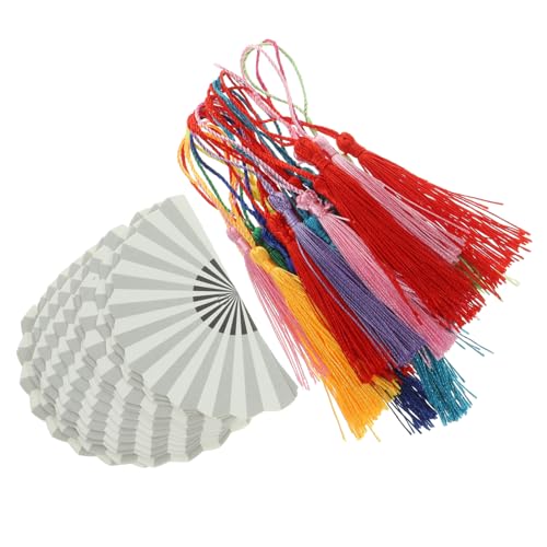 DIKACA Blanko Lesezeichen Teilig Papierfächer mit Quaste Handbemalt Diy Buchzeichen für Schulanfänger Leere Karton Lesezeichen Basteln Anhänger für Dekoration und Geschenke DIKACA Blanko Lesezeichen Teilig Papierfächer mit Quaste Handbemalt Diy Buchzeichen für Schulanfänger Leere Karton Lesezeichen Basteln Anhänger für Dekoration und Geschenke von DIKACA