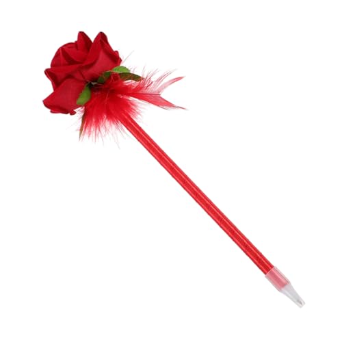 DIKACA Blumenstifte Künstliche Rosengel Tinte Kugelschreiber Floral Tinte Rollerball Stift Für Home Office Dekoration Supplies Für Mom Girls Schwester Freund Lehrerin Krankenschwester von DIKACA