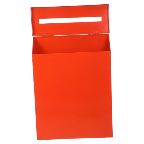 DIKACA Briefkasten Aus Eisen Tür Ersatz Wandbriefkasten Orange Retro Briefkasten Aus Eisen Dekorativer Briefkasten DIKACA Briefkasten Aus Eisen Tür Ersatz Wandbriefkasten Orange Retro Briefkasten Aus Eisen Dekorativer Briefkasten von DIKACA