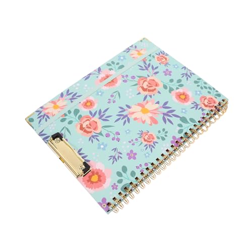 DIKACA Büro-Klemmbretter-Notizbuch Padfolio mit Klemmbrett Klemmbrett-Folie Ordner mit Zwischenablage Datei Zwischenablage Multifunktions-Klemmbrett-Folio Portfolio-Zwischenablage Papier von DIKACA