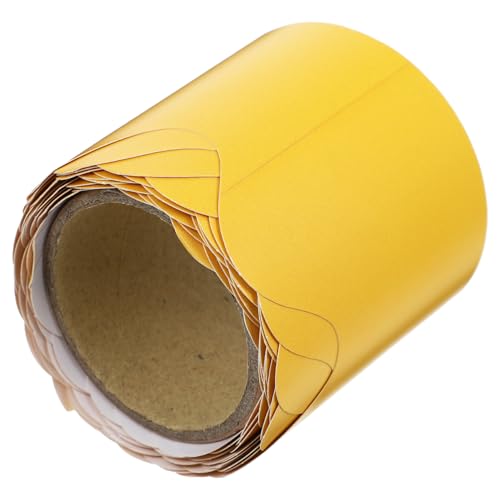 DIKACA Bulletin Board Border Trim aus Wasserfestem Papier Dekorative Schwarze Tafelrahmenrolle für Klassenzimmer Geeignet für Tafeln Fenster Türen und Glatte Oberflächen von DIKACA