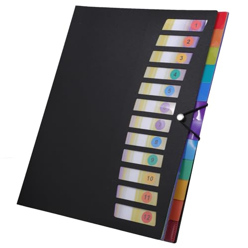 DIKACA Clusterordner Dokumentinhaber Mehrere Organisator Aus Papier Akkordeon Papierordner Tragbar Taschenordner Unterlagen Dokumentieren Bürodateiordner Schreibwaren Multi Schwarz Pp DIKACA Clusterordner Dokumentinhaber Mehrere Organisator Aus Papier Akkordeon Papierordner Tragbar Taschenordner Unterlagen Dokumentieren Bürodateiordner Schreibwaren Multi Schwarz Pp von DIKACA