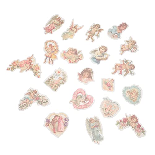 DIKACA Craft Dekorative Sticker Pack Handgemachte Vintage Aufkleber Für Sammelalben Fotoalben von DIKACA