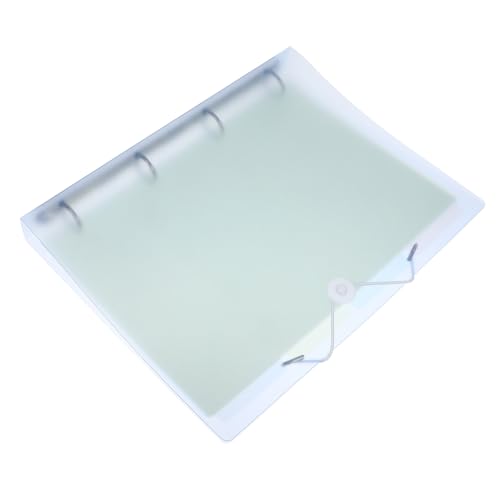 DIKACA Dateiordner Kunststoff Schnellhefter Ordner Refillable Notebook Cover Wiederverwendbar Leicht Tragbar Für Büro Schule Dokumentenablage DIKACA Dateiordner Kunststoff Schnellhefter Ordner Refillable Notebook Cover Wiederverwendbar Leicht Tragbar Für Büro Schule Dokumentenablage von DIKACA