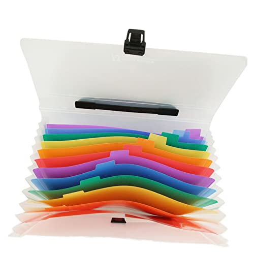 DIKACA Dateiordner mit Fächern Erweiterbar Material Tragbarer Ordner mit Ergonomischem Griff für Dokumente und Kleinere Formate Stilvolle Organisation DIKACA Dateiordner mit Fächern Erweiterbar Material Tragbarer Ordner mit Ergonomischem Griff für Dokumente und Kleinere Formate Stilvolle Organisation von DIKACA
