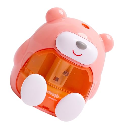 DIKACA Elektrischer Bleistiftspitzer Automatisch Cartoon Bär Design Stabiles Material Praktisch Für Schule Büro Künstler Home Study Zufällige Farbe Zufällige Farbe DIKACA Elektrischer Bleistiftspitzer Automatisch Cartoon Bär Design Stabiles Material Praktisch Für Schule Büro Künstler Home Study Zufällige Farbe Zufällige Farbe von DIKACA