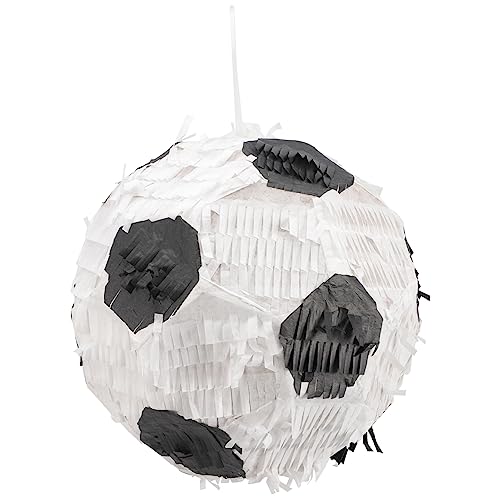 DIKACA Sportdekor Fußball-piñata Ornament Fußball-pinata Geburtstagsparty-zubehör Sport Papier Kind Geburtstagsparty Liefert Kinderfußball von DIKACA