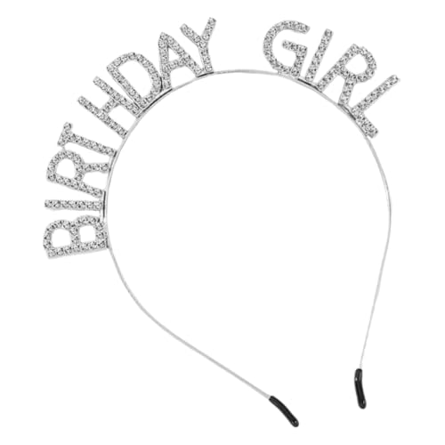 DIKACA Geburtstags Stirnband für Frauen Strass Krone Haarband Party Accessoire für Geburtstagsfeiern Stilvolle Haarschmuck Dekoration DIKACA Geburtstags Stirnband für Frauen Strass Krone Haarband Party Accessoire für Geburtstagsfeiern Stilvolle Haarschmuck Dekoration von DIKACA