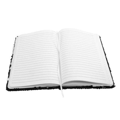 DIKACA Glamouröses Umkehrbares Notizbuch mit Glitzer für Kreative Schreibprojekte für Jugendliche für Schule und Reisen von DIKACA