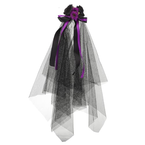 DIKACA Halloween Haarreif mit Schwarzer Schleife Day Of The Dead Headpiece Mexikanisches Festival Haaraccessoire für Damen Vielseitiges Gothic Cosplay für Hexen und Vampir Kostüme DIKACA Halloween Haarreif mit Schwarzer Schleife Day Of The Dead Headpiece Mexikanisches Festival Haaraccessoire für Damen Vielseitiges Gothic Cosplay für Hexen und Vampir Kostüme von DIKACA