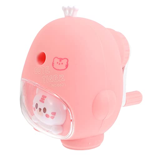 DIKACA Handbleistiftspitzer briefpapier bleistift anspitzer Kreativer Bleistiftspitzer pencil sharpeners farbig ästhetisch Schulbedarf Bleistiftspitzer aus Kunststoff Metall Rosa DIKACA Handbleistiftspitzer briefpapier bleistift anspitzer Kreativer Bleistiftspitzer pencil sharpeners farbig ästhetisch Schulbedarf Bleistiftspitzer aus Kunststoff Metall Rosa von DIKACA