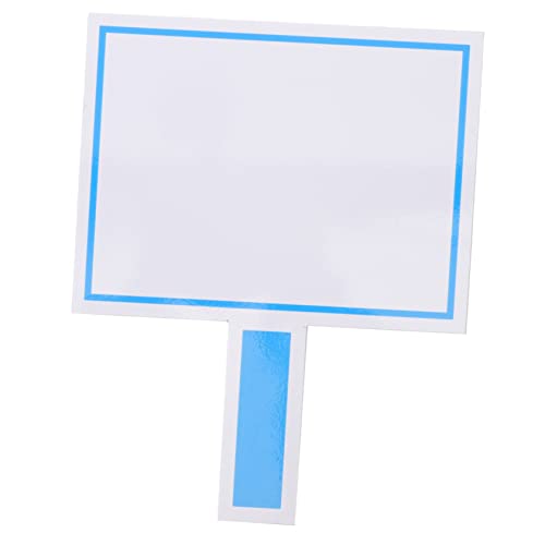 DIKACA Handheld Schreibtafel aus Robustem Wiederverwendbares Beidseitiges Abwischbares Zeichenbrett für Auktionen Langlebig und Einfach zu Verwenden von DIKACA