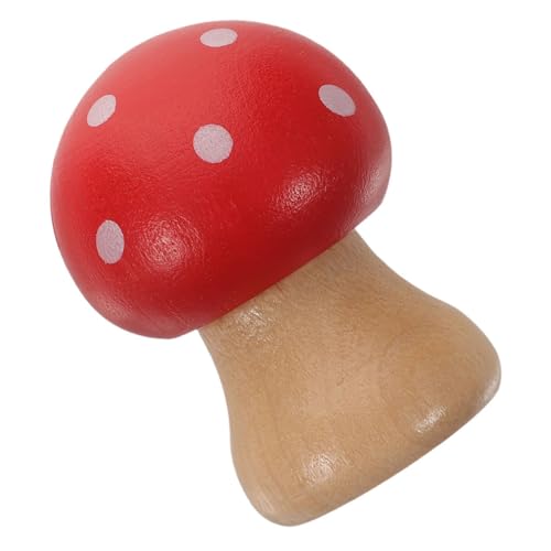 DIKACA Holz Pilz Memo Clip und Foto Halter Süße Schreibtischdekoration für Büro und Zuhause Eleganter Zettelhalter für Karten und Notizen Kompakte Vielseitig Einsetzbar von DIKACA