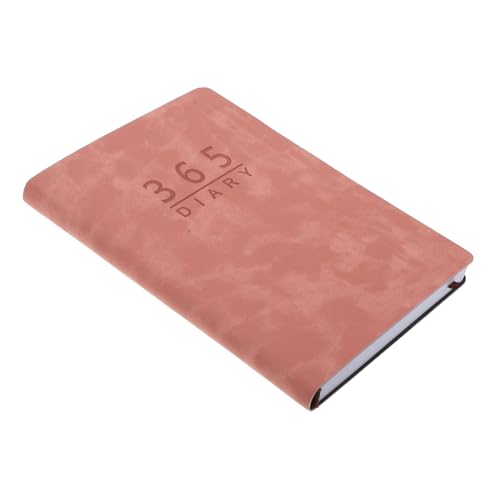 DIKACA Jahresplaner Notizbuch mit Weichem Einband Tage Terminplaner für Schüler und Büro Kompaktes Agenda Notizheft mit Register Leicht Tragbarer Taschenkalender in Rosa DIKACA Jahresplaner Notizbuch mit Weichem Einband Tage Terminplaner für Schüler und Büro Kompaktes Agenda Notizheft mit Register Leicht Tragbarer Taschenkalender in Rosa von DIKACA