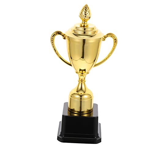 DIKACA Kindertrophäe -Trophäenpokal für Zeigen des Sportturniers Pokal groß Pokal Mini dekoration dekorativer Trophäenbecher Trophäe vergeben Plastik Golden von DIKACA
