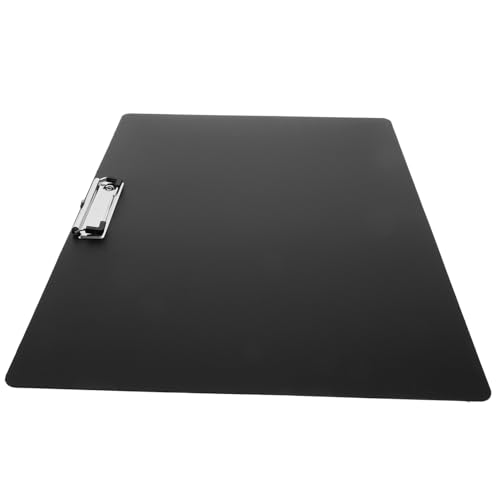 DIKACA Klemmbrett Querformat mit Metallclip Robustes Kunststoff Clipboard Schreibbrett für Büro Schule und Zuhause Ergonomisch Vielseitig Einsetzbar Schwarz DIKACA Klemmbrett Querformat mit Metallclip Robustes Kunststoff Clipboard Schreibbrett für Büro Schule und Zuhause Ergonomisch Vielseitig Einsetzbar Schwarz von DIKACA