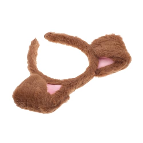 DIKACA Kostüm Stirnband mit Süßen Hundeohren Leichtes Party Haarreif für Erwachsene und Tierisches Accessoire für Halloween Karneval und Geburtstagsfeiern DIKACA Kostüm Stirnband mit Süßen Hundeohren Leichtes Party Haarreif für Erwachsene und Tierisches Accessoire für Halloween Karneval und Geburtstagsfeiern von DIKACA