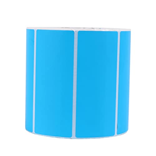 DIKACA Kreis Aufkleber Blanko Selbstklebend Für Den Einzelhandel Farbige Büro Etiketten Glänzend Klebeband Runde Laschen Blau DIKACA Kreis Aufkleber Blanko Selbstklebend Für Den Einzelhandel Farbige Büro Etiketten Glänzend Klebeband Runde Laschen Blau von DIKACA