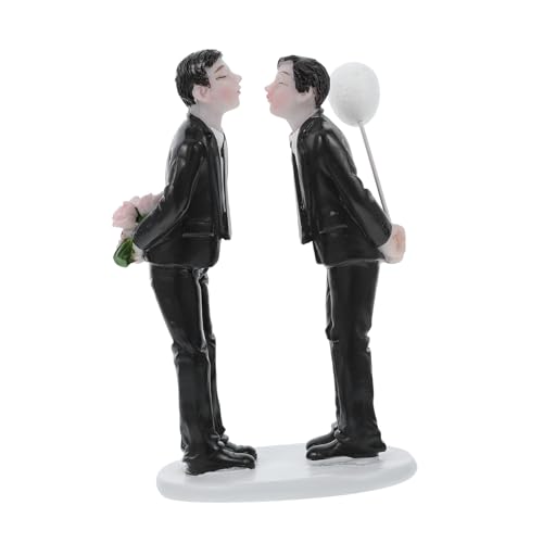 DIKACA Kuchendekor Cupcake Topper Form Einer Paarfigur Ballons Dekoration Tortenaufsatz für Schwule Hochzeitstorten Mr Dekorative Tortenpaar Figur Hochzeitstortendekorationen Mr DIKACA Kuchendekor Cupcake Topper Form Einer Paarfigur Ballons Dekoration Tortenaufsatz für Schwule Hochzeitstorten Mr Dekorative Tortenpaar Figur Hochzeitstortendekorationen Mr von DIKACA
