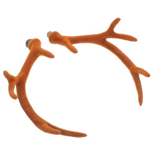 DIKACA Künstliches Rentiergeweih Braun DIY Haarreif Weihnachtsdekoration Bastelzubehör für Festliche Kopfschmuck und Kreative Weihnachtsaccessoires DIKACA Künstliches Rentiergeweih Braun DIY Haarreif Weihnachtsdekoration Bastelzubehör für Festliche Kopfschmuck und Kreative Weihnachtsaccessoires von DIKACA