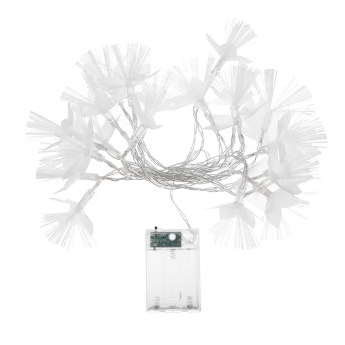 DIKACA LED Lichtvorhang mit Bunter Faseroptik Romantische Zimmerdekoration Batteriebetriebene Lichterkette mit Dauer Blinkmodus Warme Beleuchtung für Schlafzimmer und Party DIKACA LED Lichtvorhang mit Bunter Faseroptik Romantische Zimmerdekoration Batteriebetriebene Lichterkette mit Dauer Blinkmodus Warme Beleuchtung für Schlafzimmer und Party von DIKACA