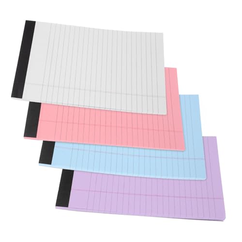 DIKACA Liniertes Notizbuch Abreißbares Legal Memo Pad Leichtes Schreibblock für Schüler Büro und Reisen Papierbasiert mit Rückstandsfreiem Kleber To Do Notepad von DIKACA