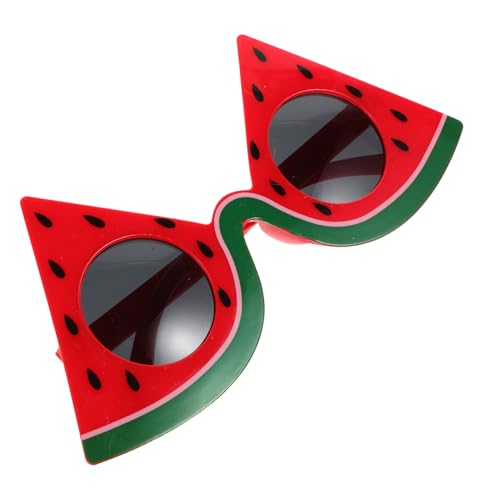 DIKACA Lustige Wassermelonenbrille für Strandpartys Kreative Foto Requisiten Einzigartige Sonnenbrille für Erwachsene Dekoration für Hawaii Themenfeiern DIKACA Lustige Wassermelonenbrille für Strandpartys Kreative Foto Requisiten Einzigartige Sonnenbrille für Erwachsene Dekoration für Hawaii Themenfeiern von DIKACA