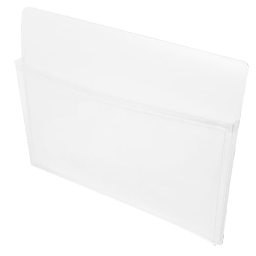 DIKACA Magnetische Dokumententasche Transparente PVC Aufbewahrungstasche mit Starkem Magnet für Whiteboard Büro Schule Praktische Wand organizer Tasche von DIKACA