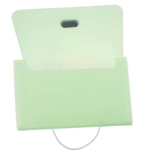 DIKACA Mappe Papieraufbewahrungsorganisator Dateiordner Papier-organizer-ordner Ordner-organizer Für Den Schreibtisch Organizer Für Mehrere Ordner Tasche Büro Ordnertrenner Light Green von DIKACA