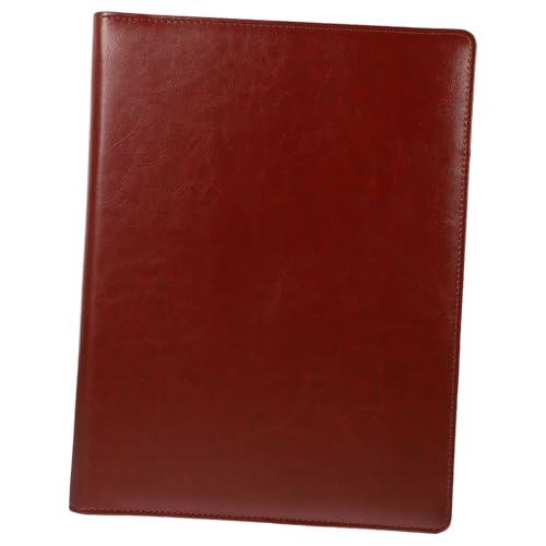 DIKACA Mappe kreditkartenhalter credit card holder office zubehör ordnee Fall Veranstalter aufbewahrungstasche Aktenordner für den Haushalt Organisatoren für Haushaltspapier Pu Brown von DIKACA